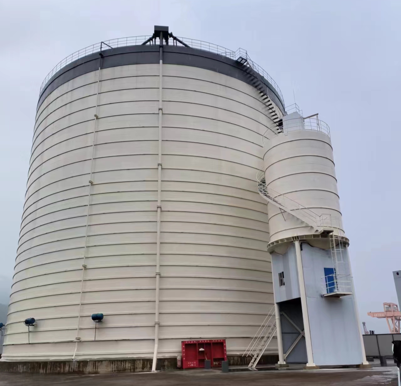 姑苏10万吨水泥钢板库