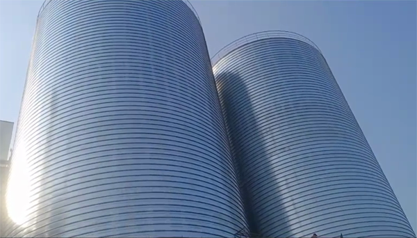 姑苏2座混凝土高架卷板仓